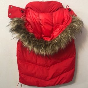 GAP Jackets & Coats - Faux-Fur Puffer Vest GAP Jackets & Coats - Faux-Fur Puffer Vest